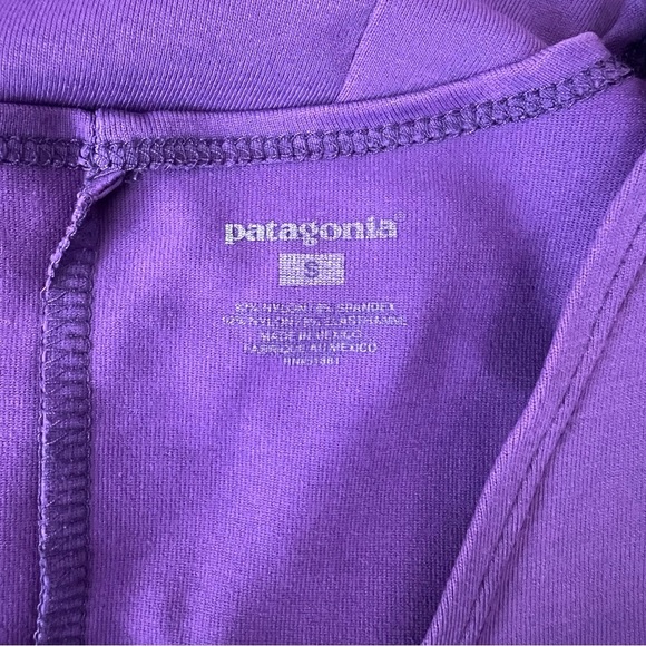 Patagonia Purple Seabrook Bandba Twist Front V-Neck Activewear Sleeveless Top - Picture 10 of 11